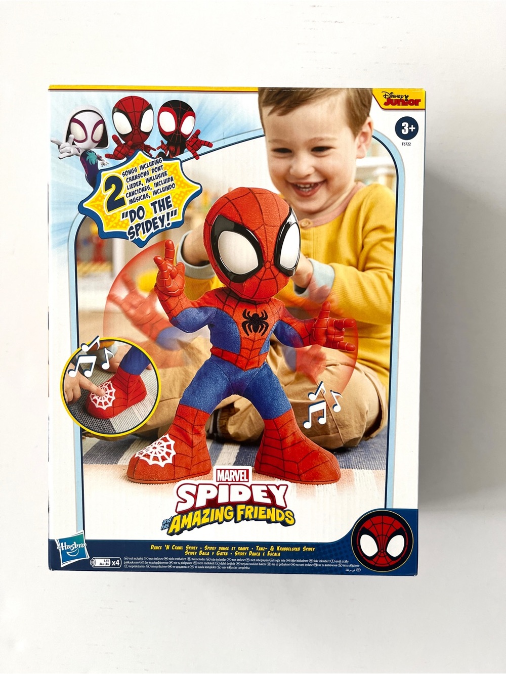 Brand New Marvel Spidey and His Amazing Friends – Dancing & Crawling Spidey